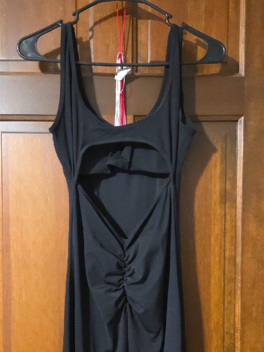 Black Sleeveless Wide-Leg Jumpsuit - Picture 2 of 2
